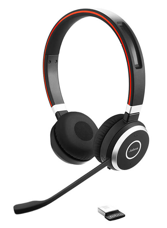 Jabra Evolve 65e ワイヤレスイヤホン Гарнитура Jabra EVOLVE 65 с высококачественным микрофоном